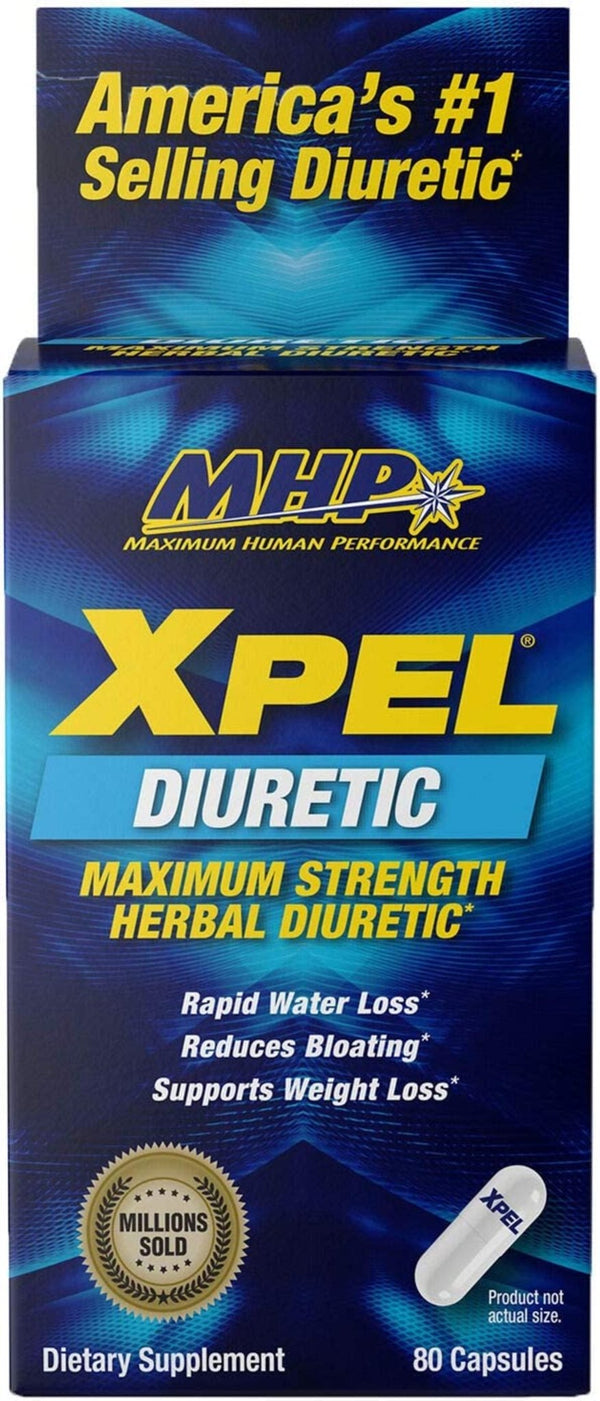 Diuretic , Mhp Xpel Diuretic 80 capsules - gym-stack.ro