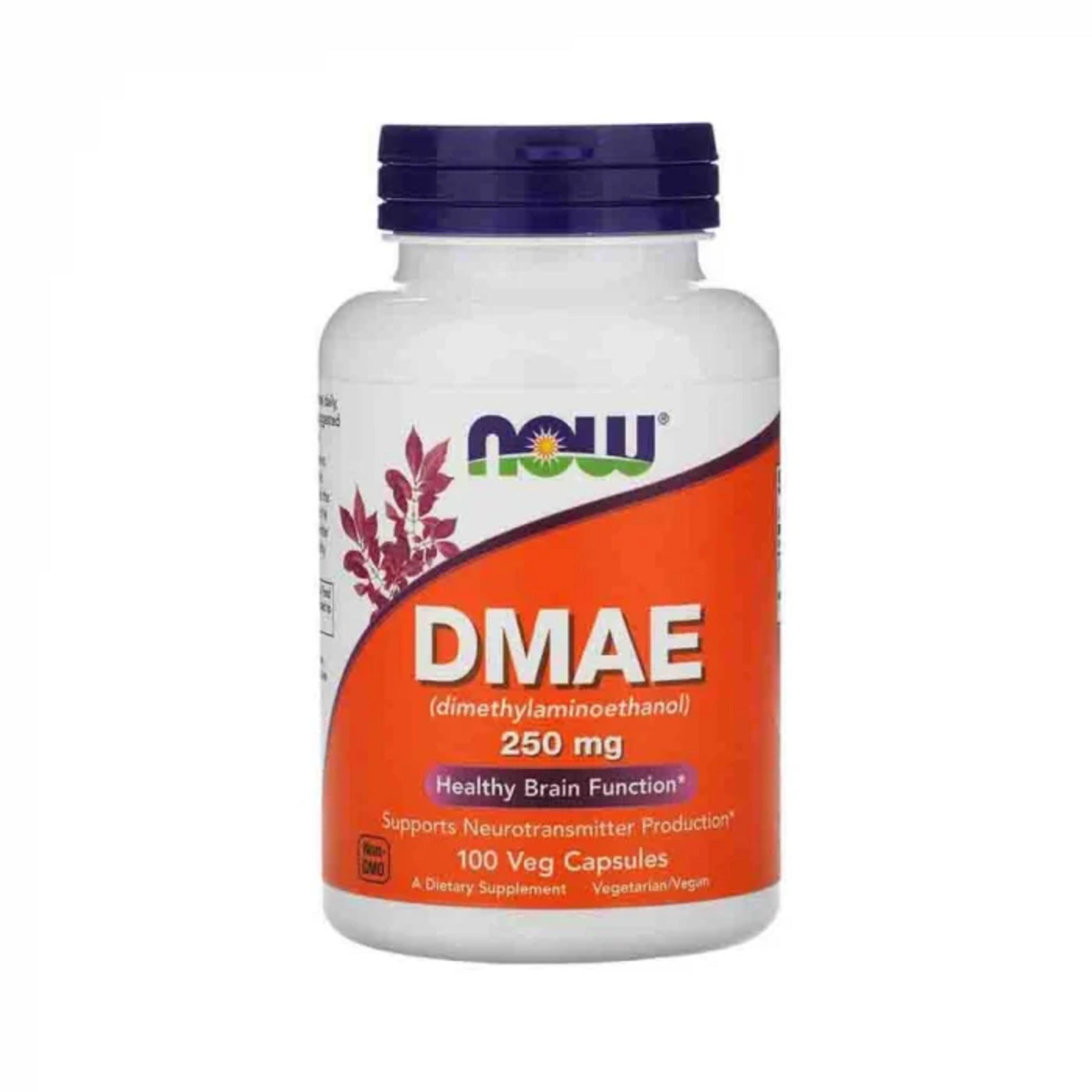 DMAE, Now Foods, DMAE 250mg, 100veg caps EXP: 08/2024