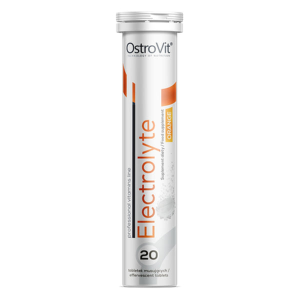 Electroliti Efervescenti, OstroVit Electrolytes, 20 Tablete Efervescente - gym-stack.ro