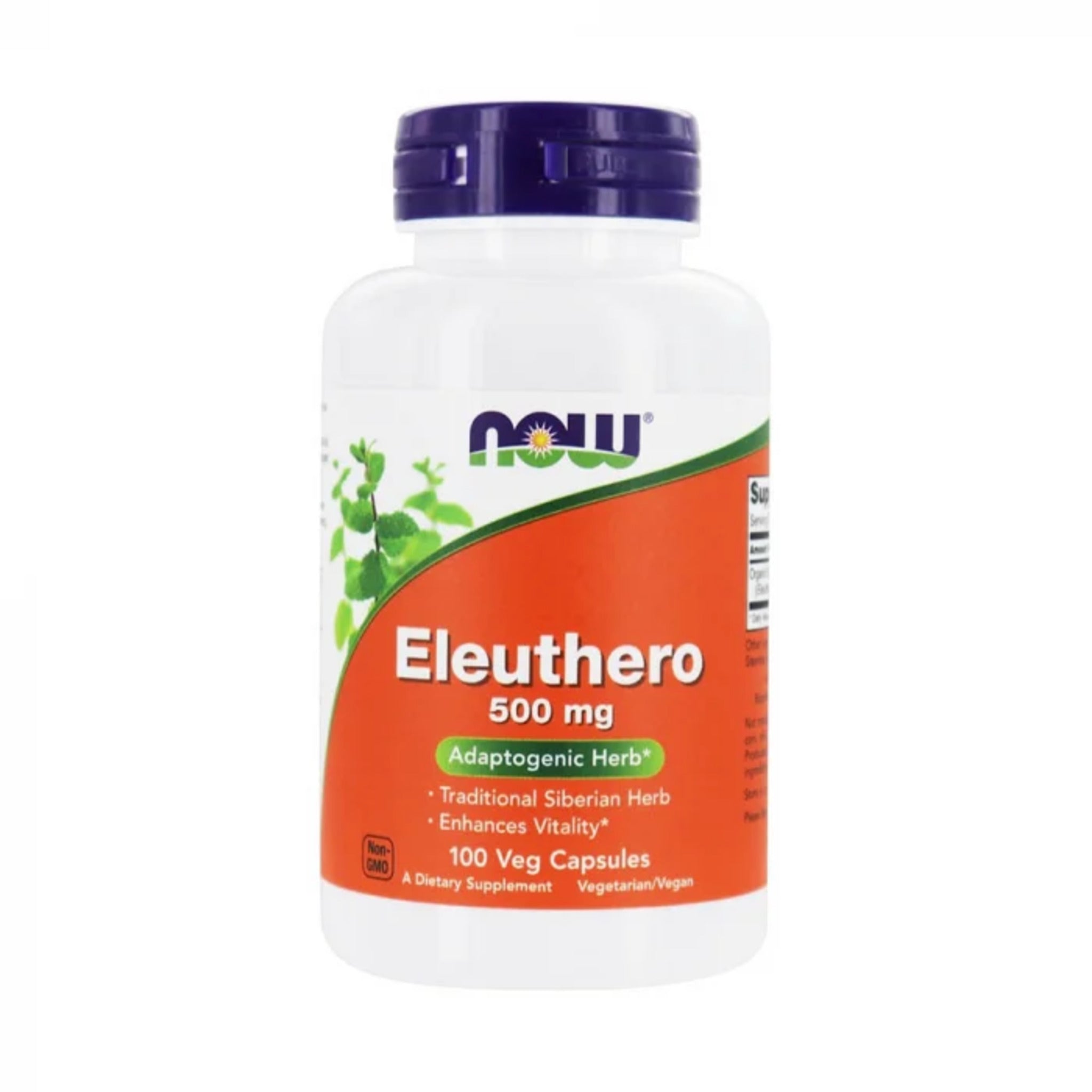 Eleuthero, Now Foods, Eleuthero 500mg, 100veg caps