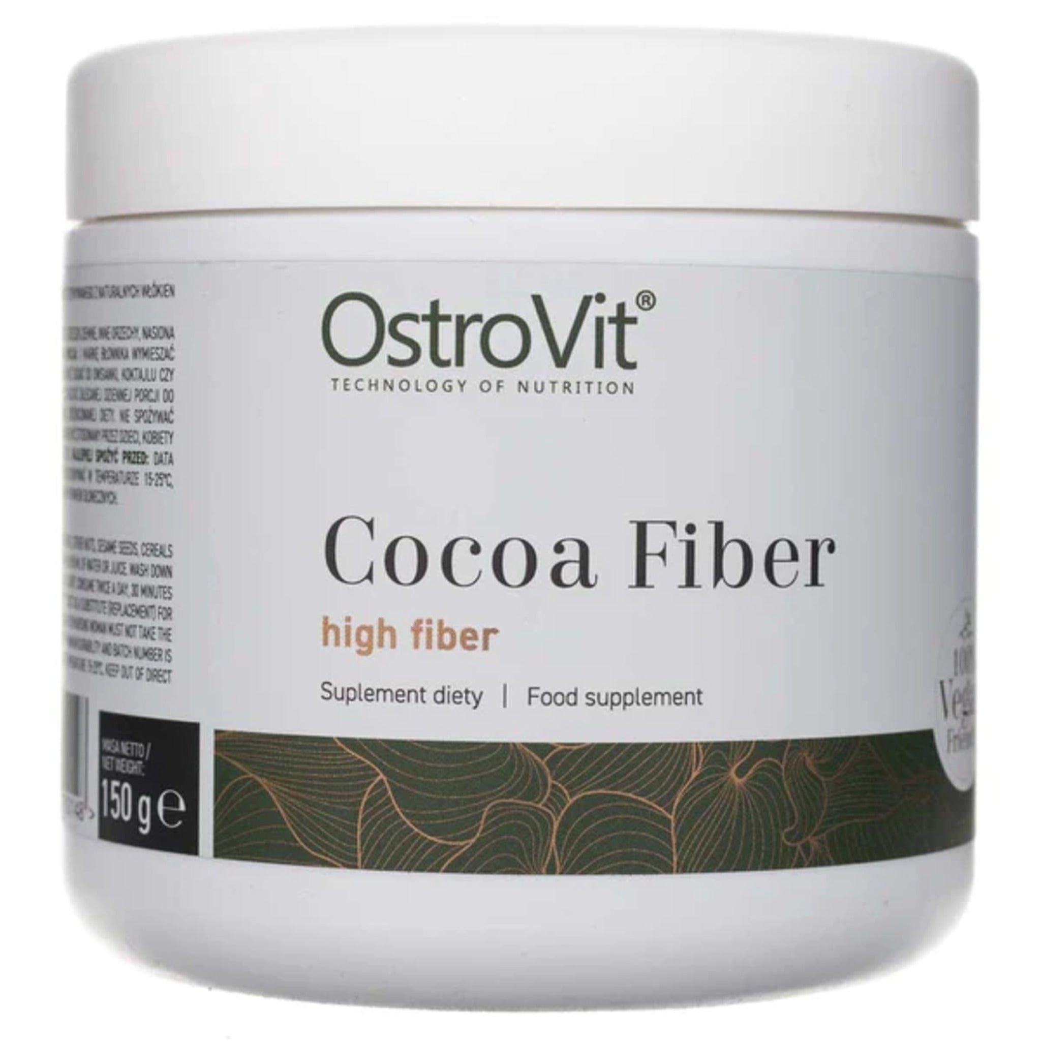 Black Friday - Reduceri Fibre de Cacao, OstroVit, Cocoa Fiber, 150g Promotie