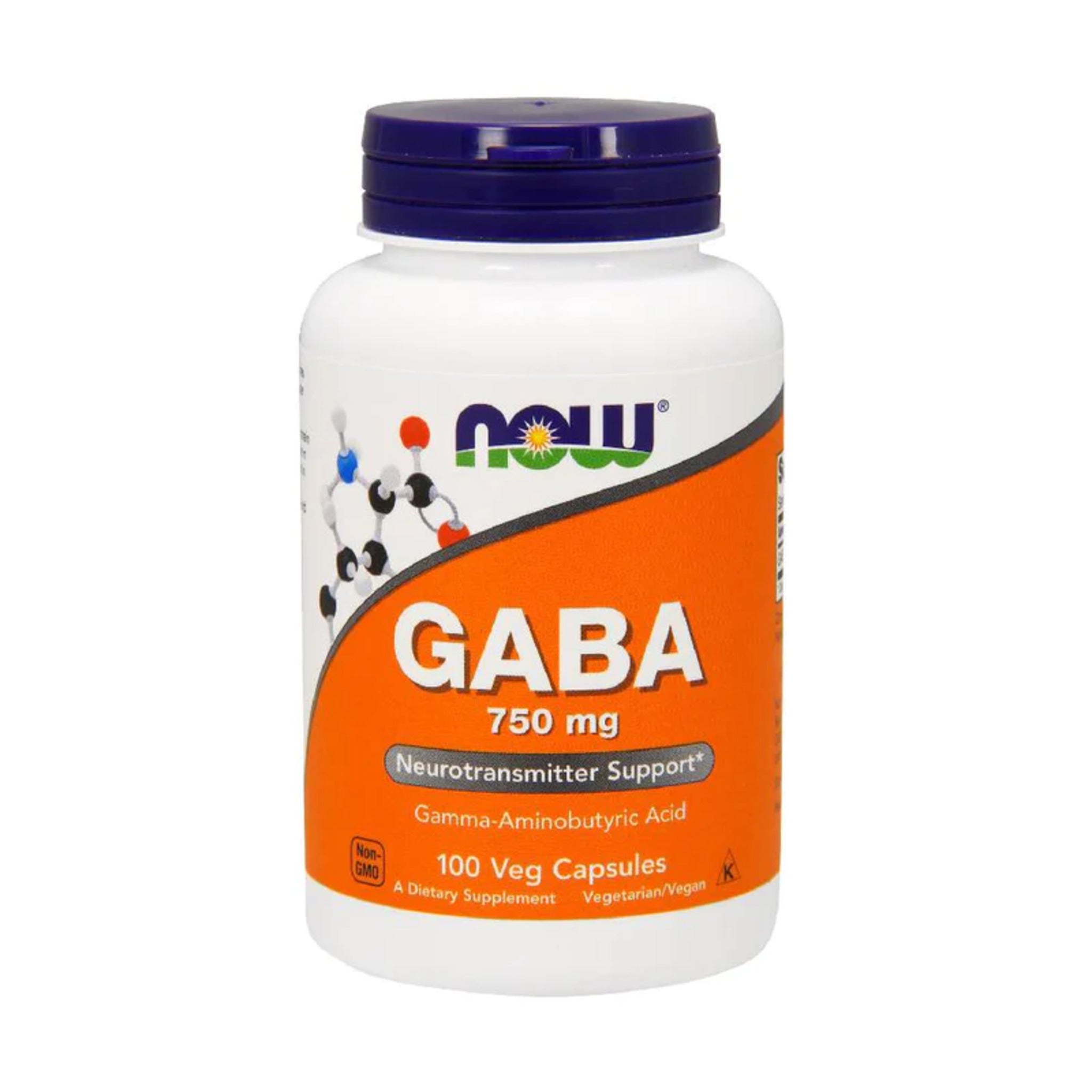 Black Friday - Reduceri Gaba, Now Foods, Gaba 750mg, 100veg caps Promotie