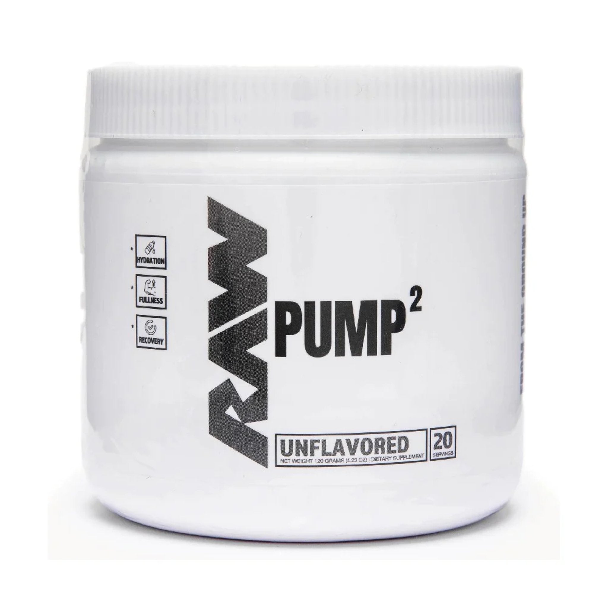 Glicerol Pudra, RAW Nutrition, PUMP2, 120g - Magazin suplimente nutritive - gym-stack.ro