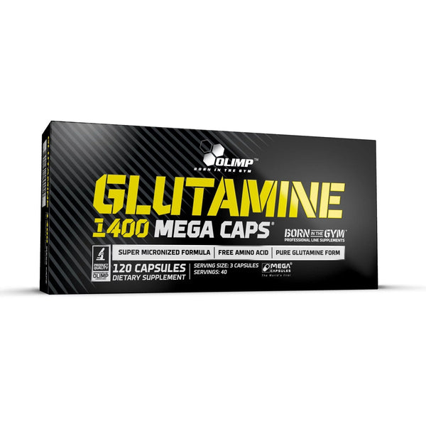 Glutamina, Olimp Glutamine 1400 mega caps 120 caps - gym-stack.ro