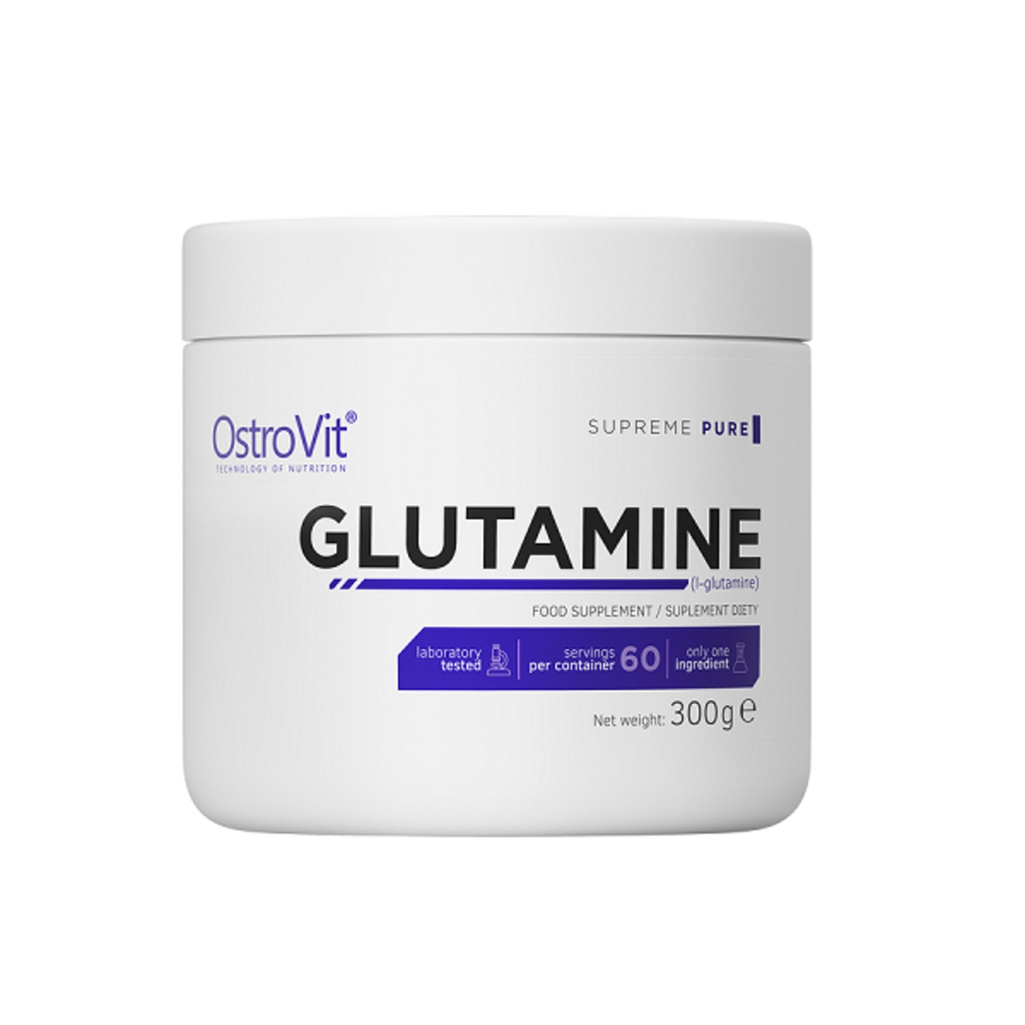 Glutamina, OstroVit Glutamine, 300 g - gym-stack.ro