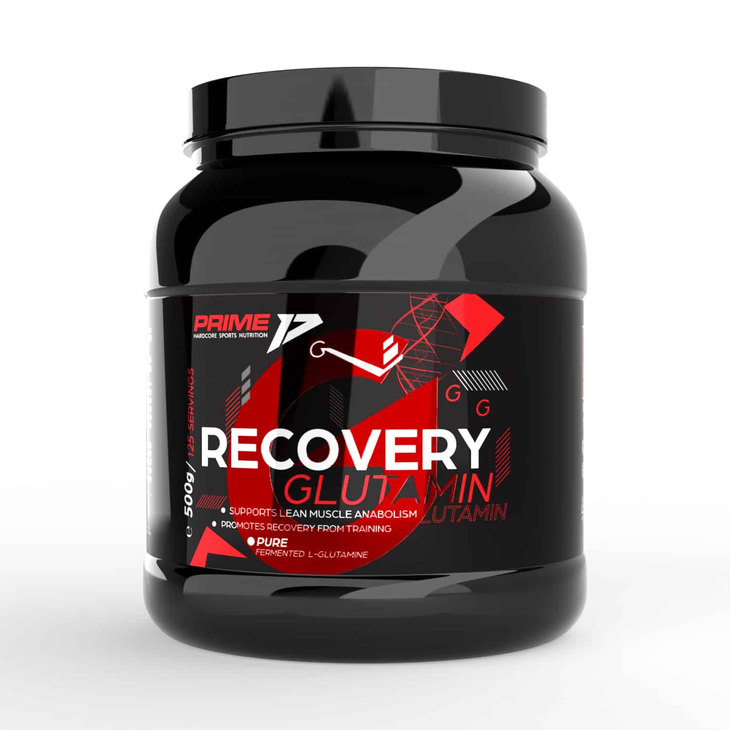 Glutamina pudra , Prime Recovery Glutamin Kyowa® 500g - gym-stack.ro