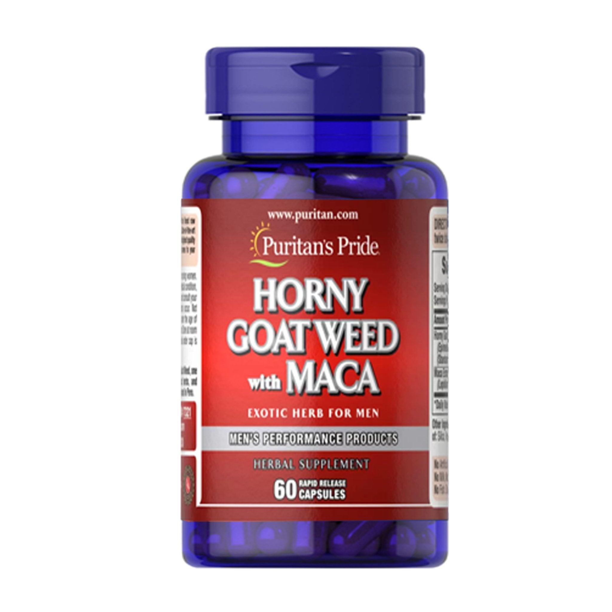 Horny Goat Weed cu Maca, Puritan's Pride 60caps