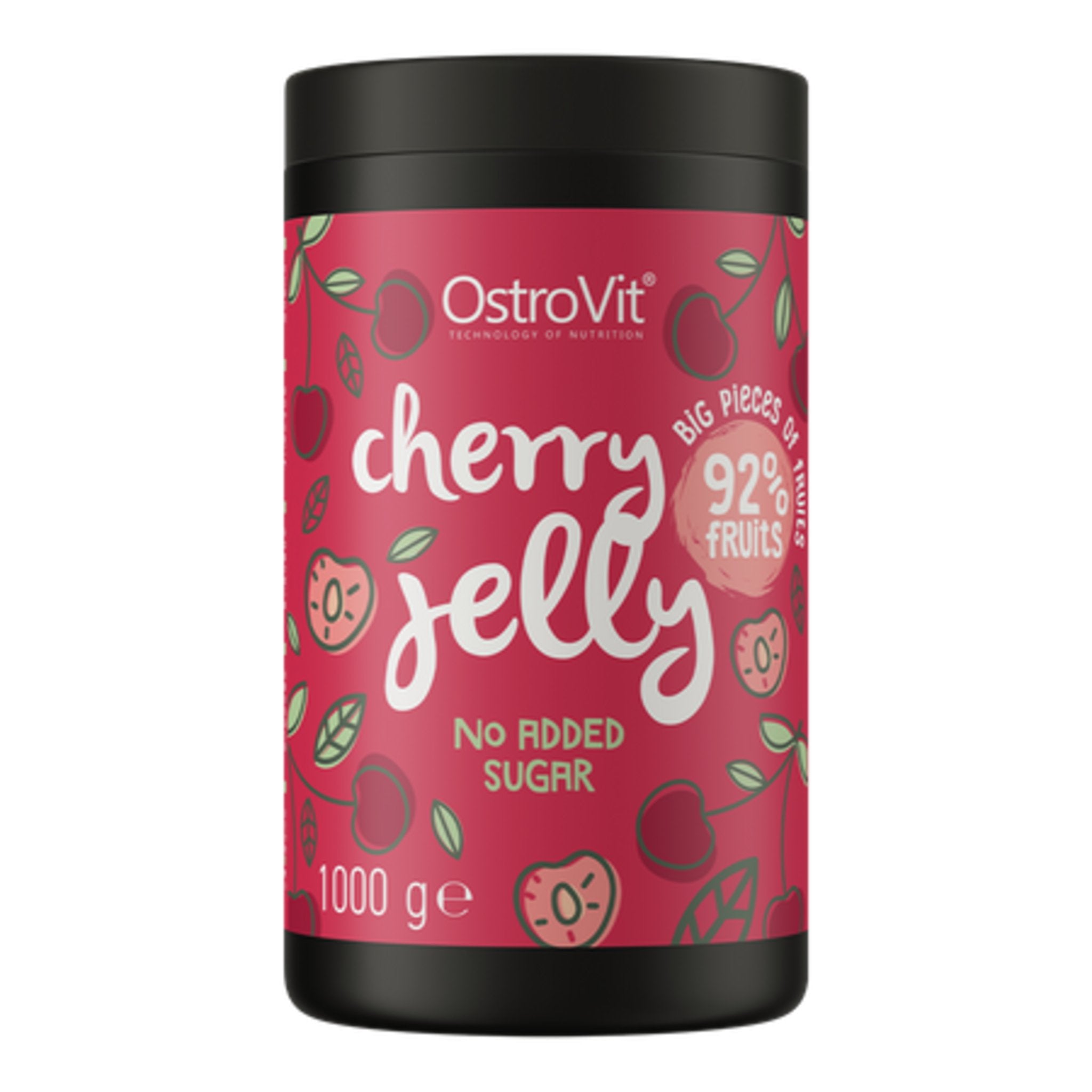 Black Friday - Reduceri Jeleu de Cirese, OstroVit, Cherry Jelly, 1000g Promotie