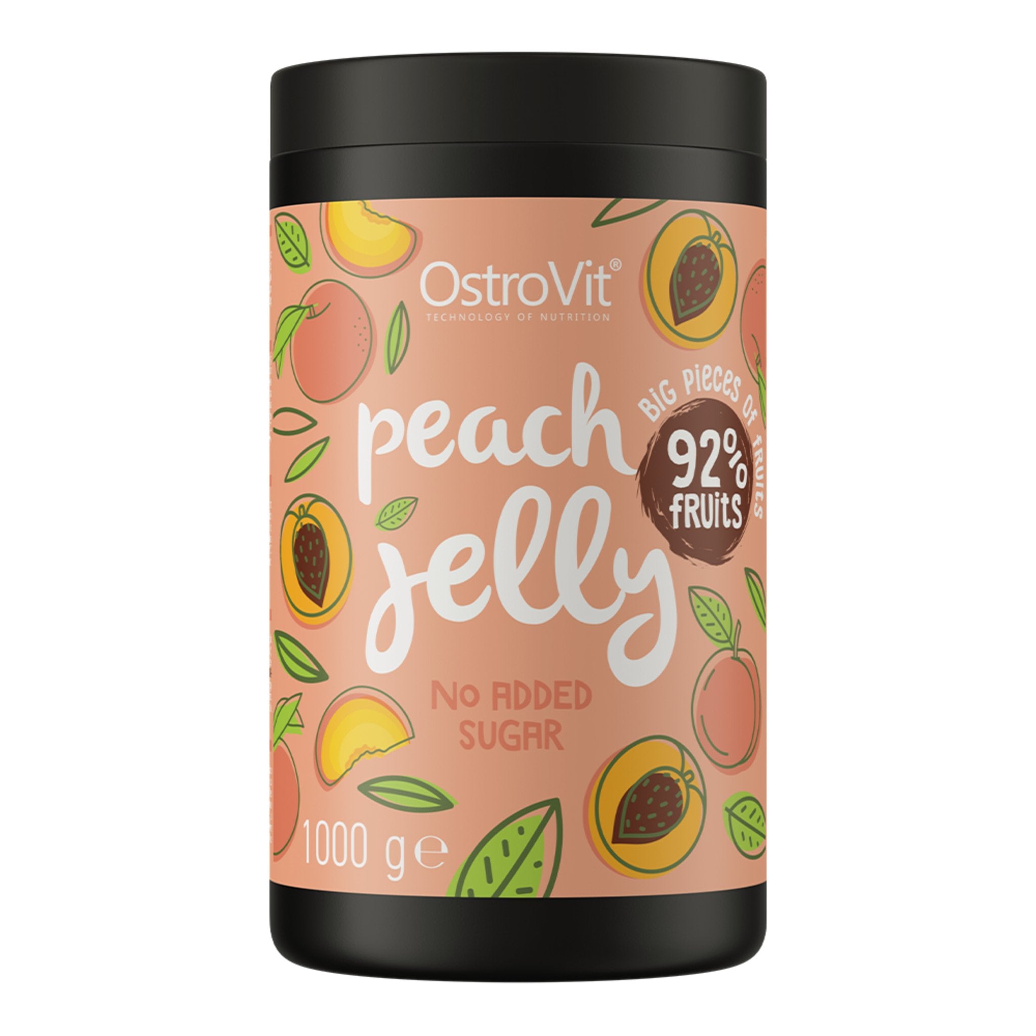 Jeleu de Piersici, OstroVit, Peach Jelly, 1000g