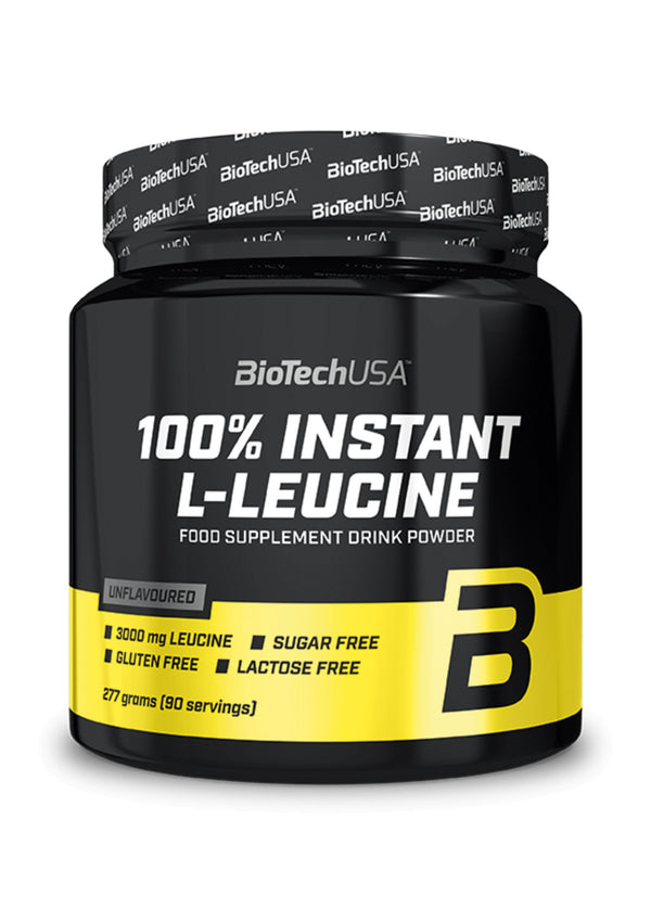 L-Leucina , BiotechUSA 100% Instant L-Leucine 277g - gym-stack.ro