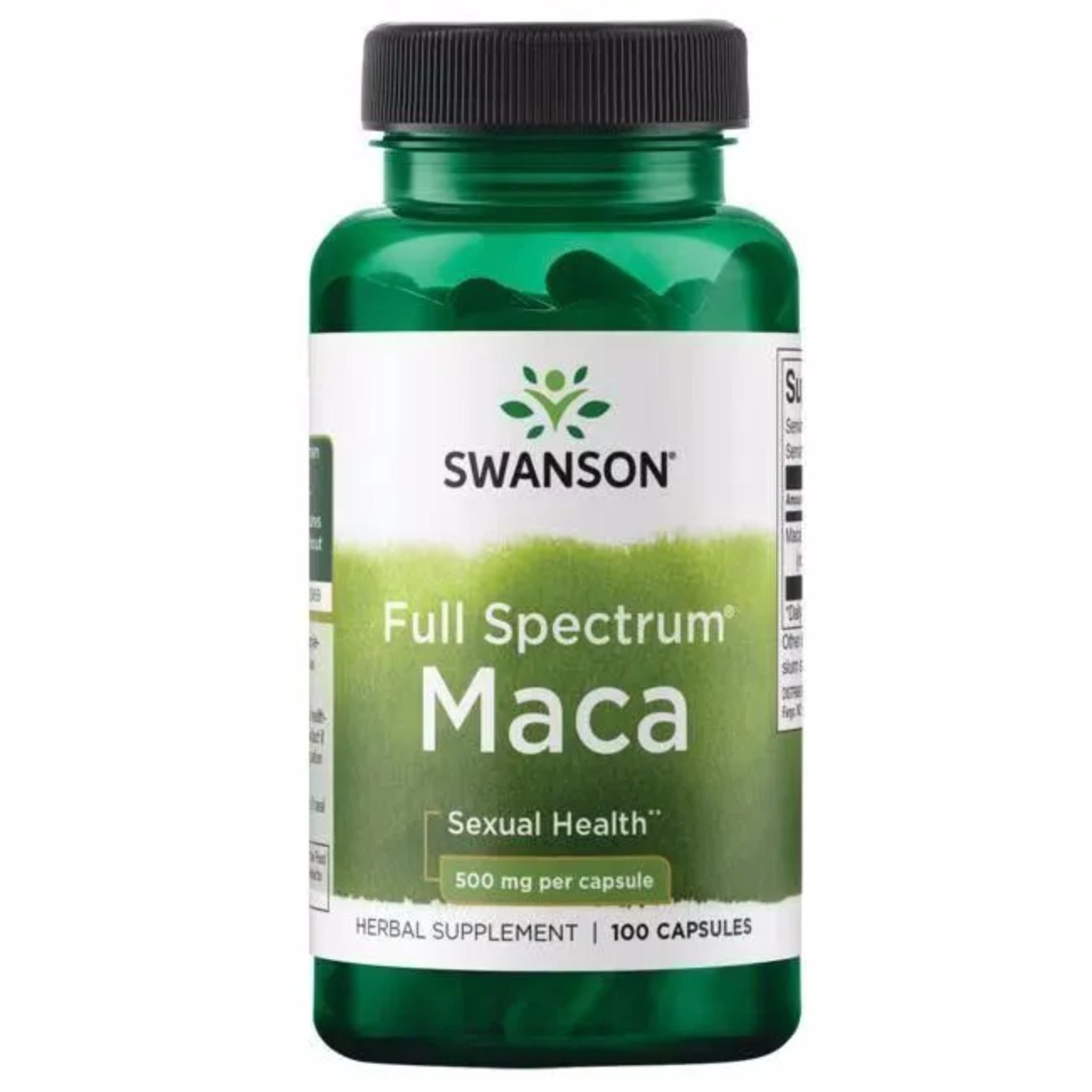 Maca, Swanson, Maca 500mg, 100caps - gym-stack.ro