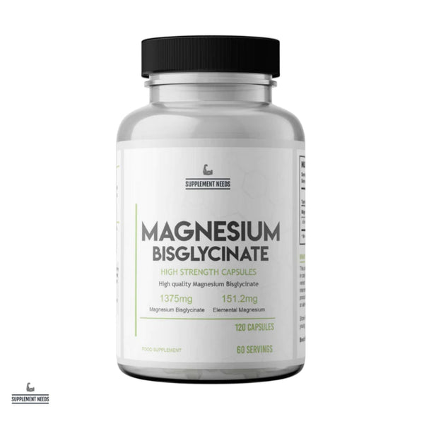 Magneziu Bisglicinat, Supplement Needs Magnesium Bisglycinate, 120 caps - gym-stack.ro