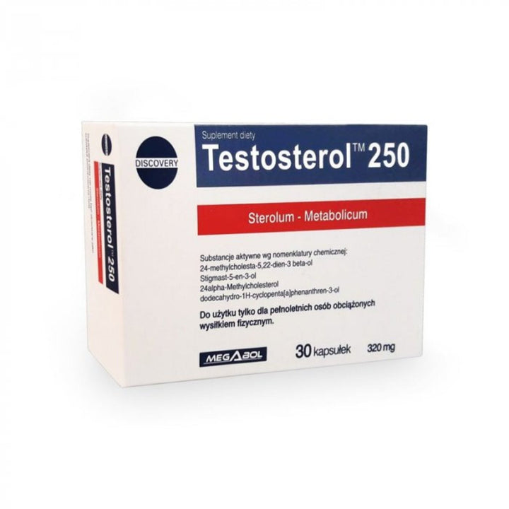 Megabol Testosterol, 30 capsule - gym-stack.ro