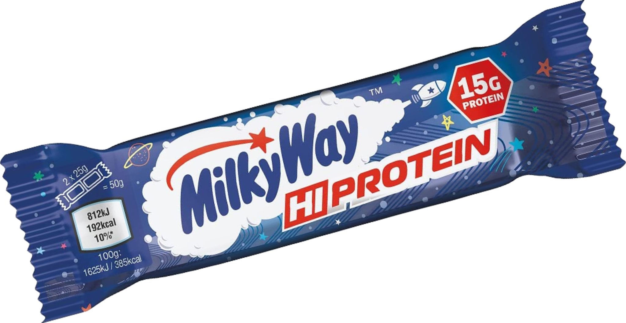 Black Friday - Reduceri Baton proteic, Milky Way Hi Protein Bar, 2 x 25 g Promotie