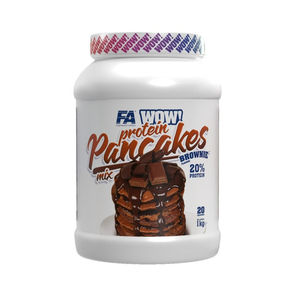 Mix pentru clatite , Fitness Authority Nutrition WOW protein Pancakes 1 Kg - gym-stack.ro