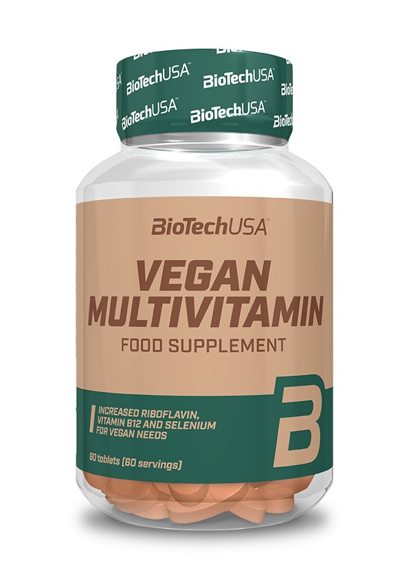 Black Friday - Reduceri Multivitamine vegane - BioTechUSA Vegan MultiVitamin 60 tablets Promotie