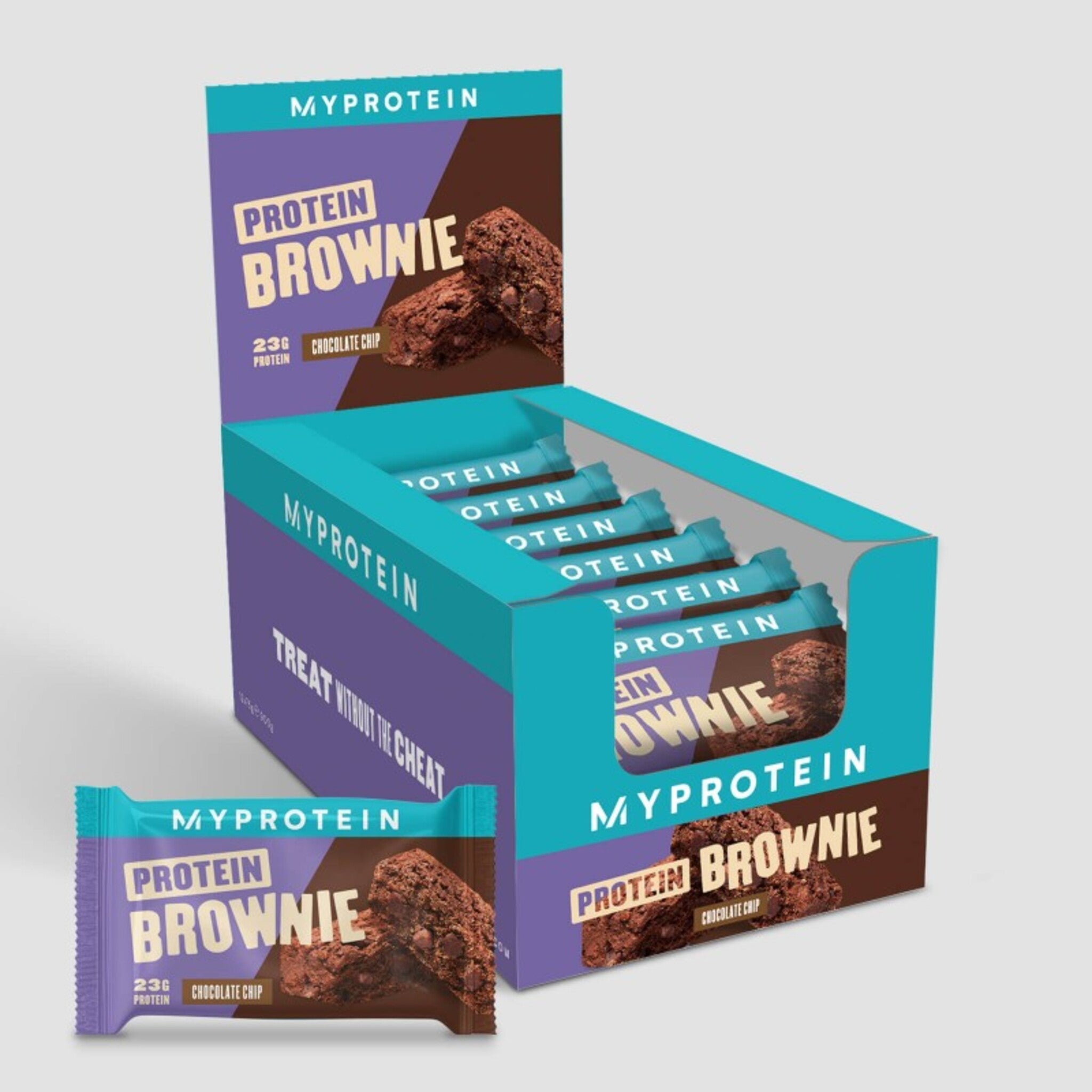 MyProtein Protein Brownie, 23 g - gym-stack.ro