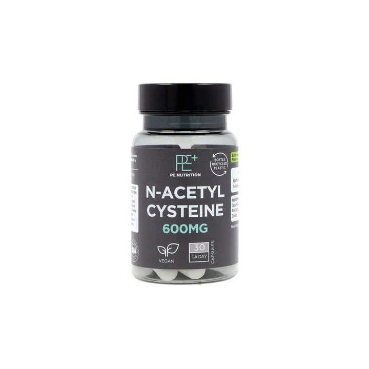 N-Acetil Cisteina, Holland And Berrett, PE Nutrition N-Acetyl Cysteine 600mg, 30 capsule - gym-stack.ro