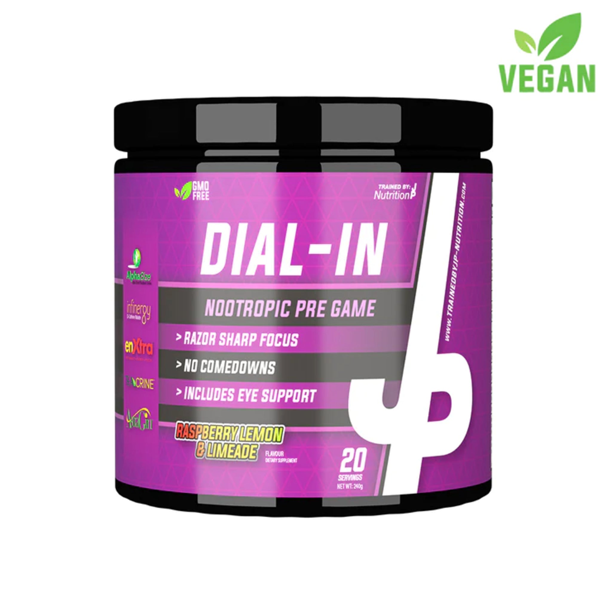 Black Friday - Reduceri Nootropic, Trained by JP, Dial-In, Nootropic Pre Game, tbJP, 240g Promotie