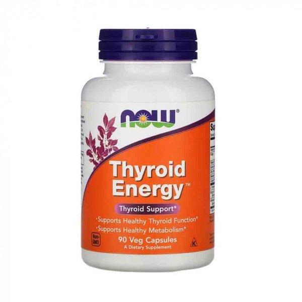 Now Thyroid Energy 90 Vegcaps - gym-stack.ro