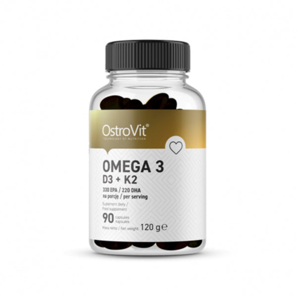 Omega 3 D3+K2, OstroVit - gym-stack.ro