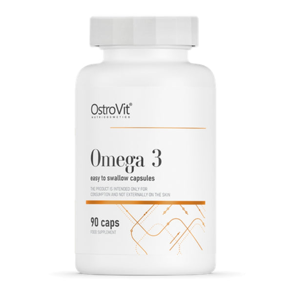 Omega 3 Usor De Inghitit, OstroVit Omega 3, 90caps - gym-stack.ro