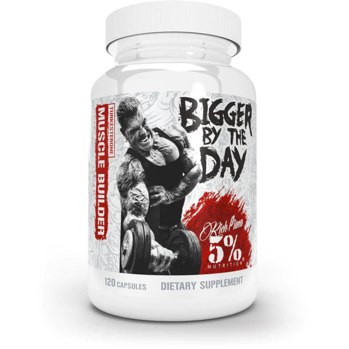 Performanta Sportiva, 5% Rich Piana, Bigger By The Day, 120 caps - gym-stack.ro