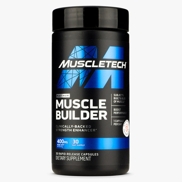 Performanta Sportiva, Muscletech, Platinum Muscle Builder, 30caps - gym-stack.ro