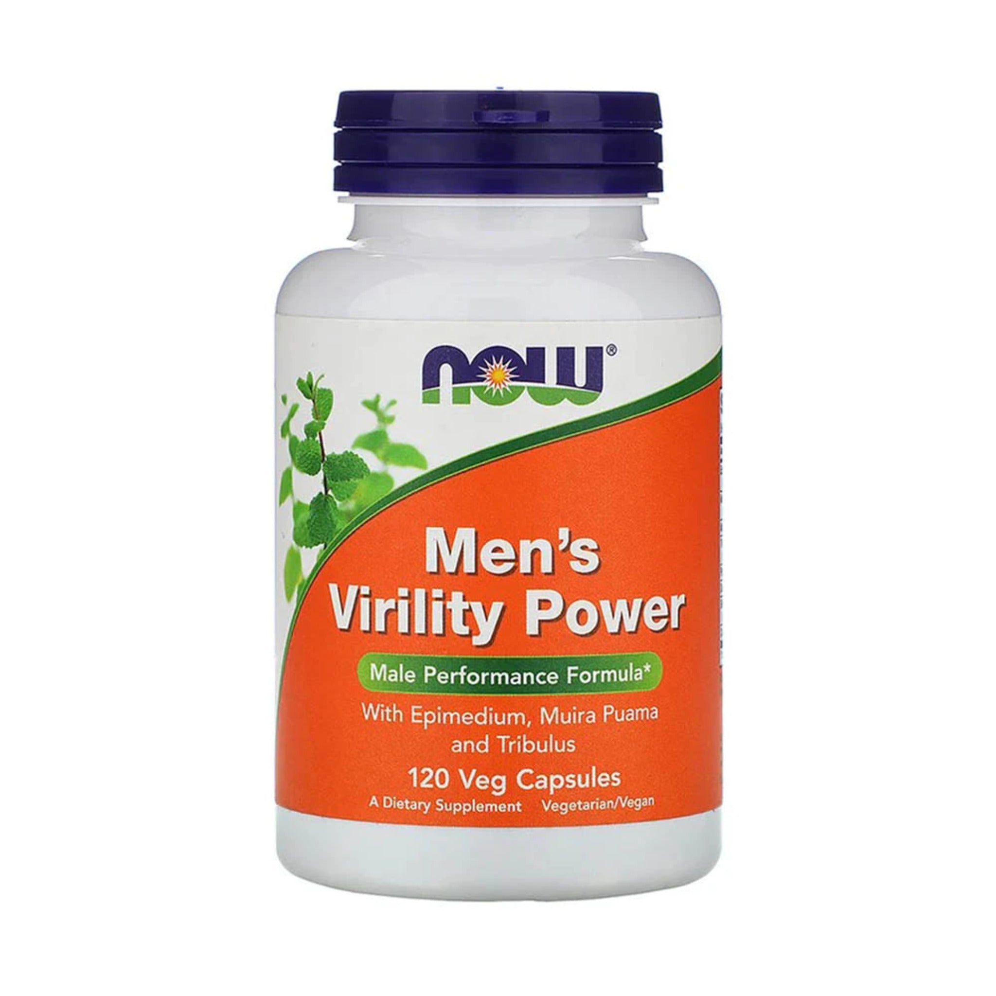 Performanta Sportiva, Now Men's Virility Power, 120veg caps