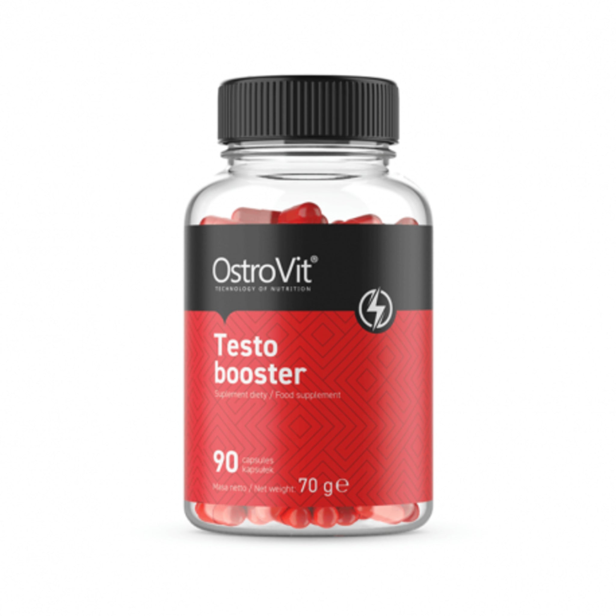 Black Friday - Reduceri Performanta sportiva, OstroVit, Testo booster, 90 caps Promotie