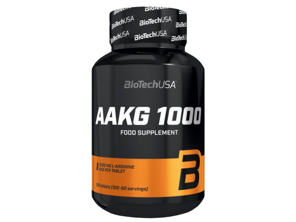 Pre-antrenament - BiotechUSA AAKG 1000 100Tabs - gym-stack.ro