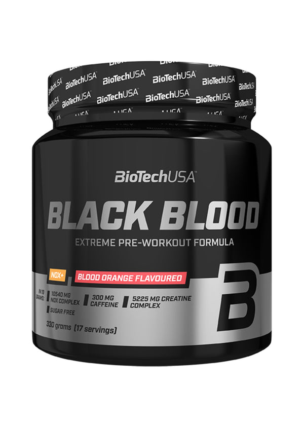 Pre-antrenament , BioTechUSA Black Blood NOX+ 330g - gym-stack.ro