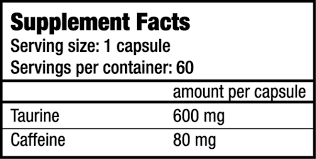 Pre-antrenament , BioTechUSA Caffeine+Taurine  60caps