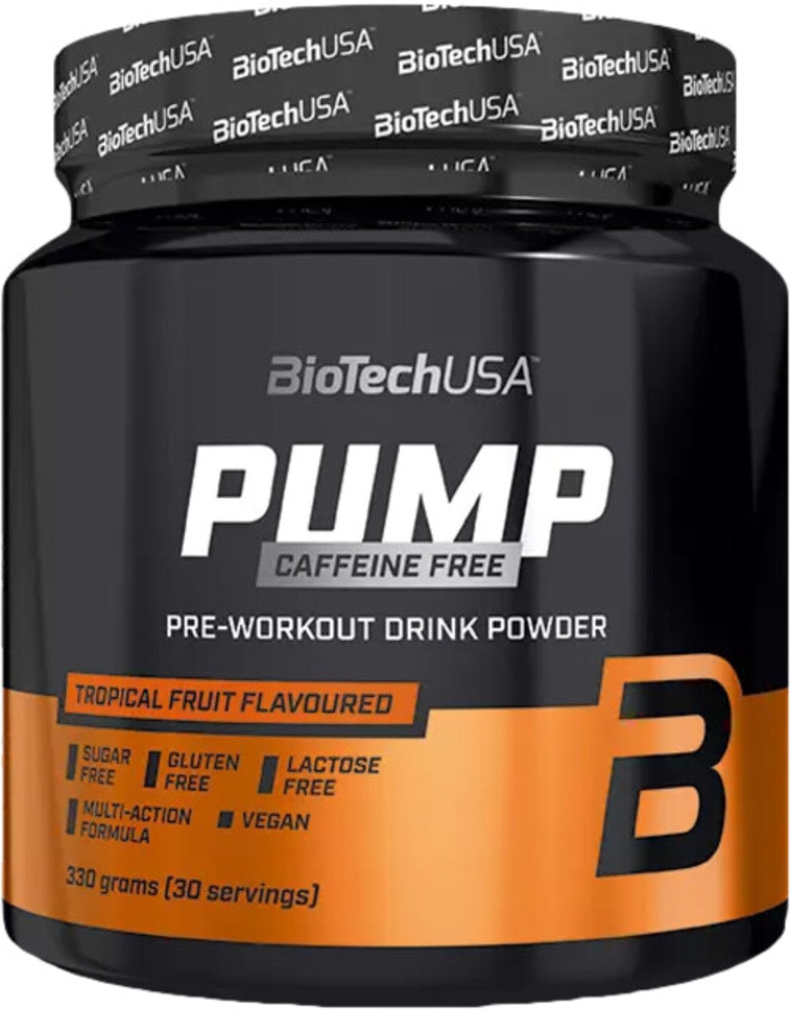 Black Friday - Reduceri Pre-antrenament , BiotechUSA Pump caffeine free 330g Promotie