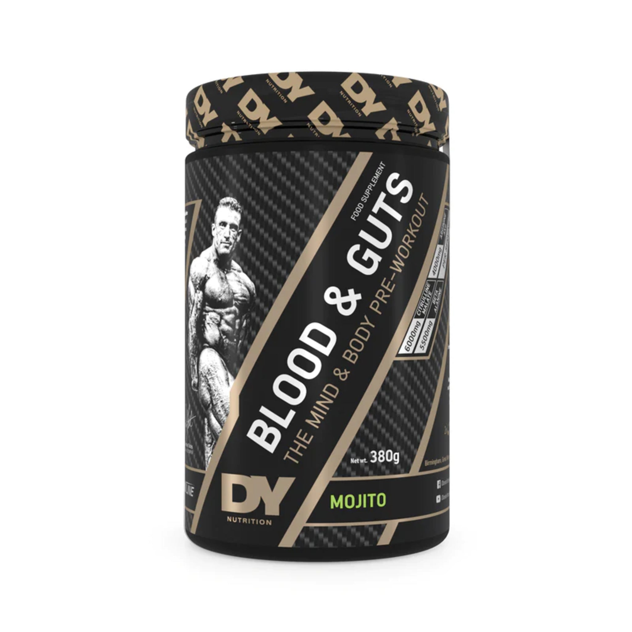 Black Friday - Reduceri Pre-Workout, Dorian Yates, Blood&Guts, 380g Promotie