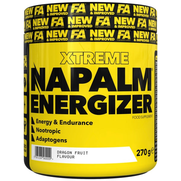 Pre-antrenament , Fitness Authority Nutrition Extreme Napalm Energizer 270g - gym-stack.ro