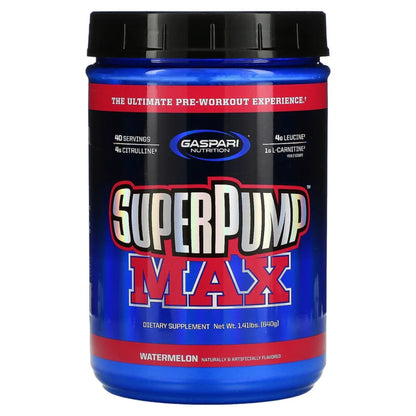 Pre-Workout, Gaspari, SuperPump Max, 640g