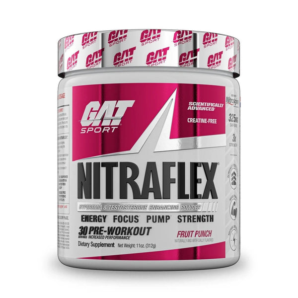 Pre-antrenament GAT Sport NitraFlex 300g - gym-stack.ro