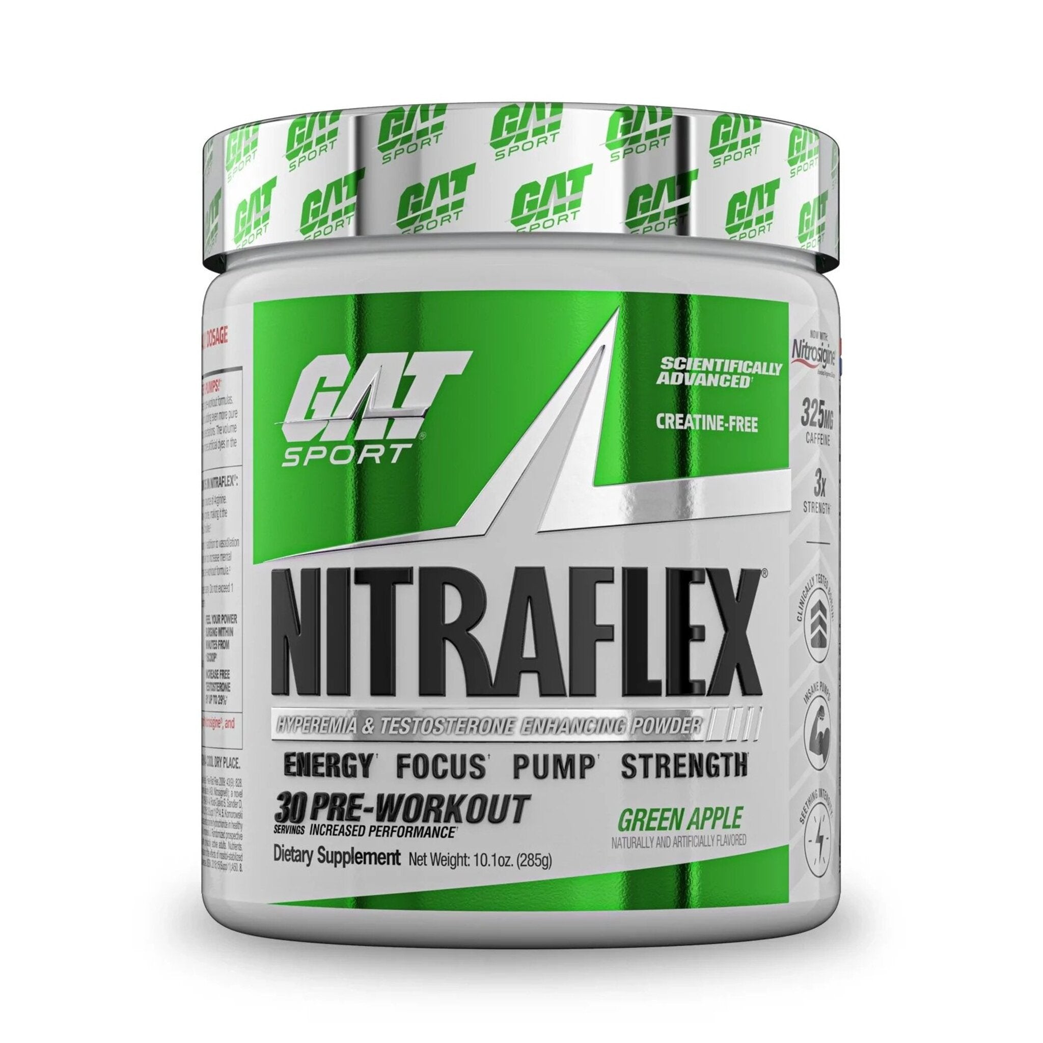 Black Friday - Reduceri Pre-Workout, GAT Sport, NitraFlex, 300g Promotie