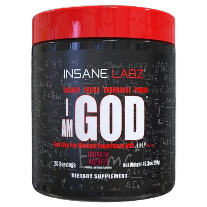 Pre-Antrenament, Insane Labz I am God, 296g - gym-stack.ro