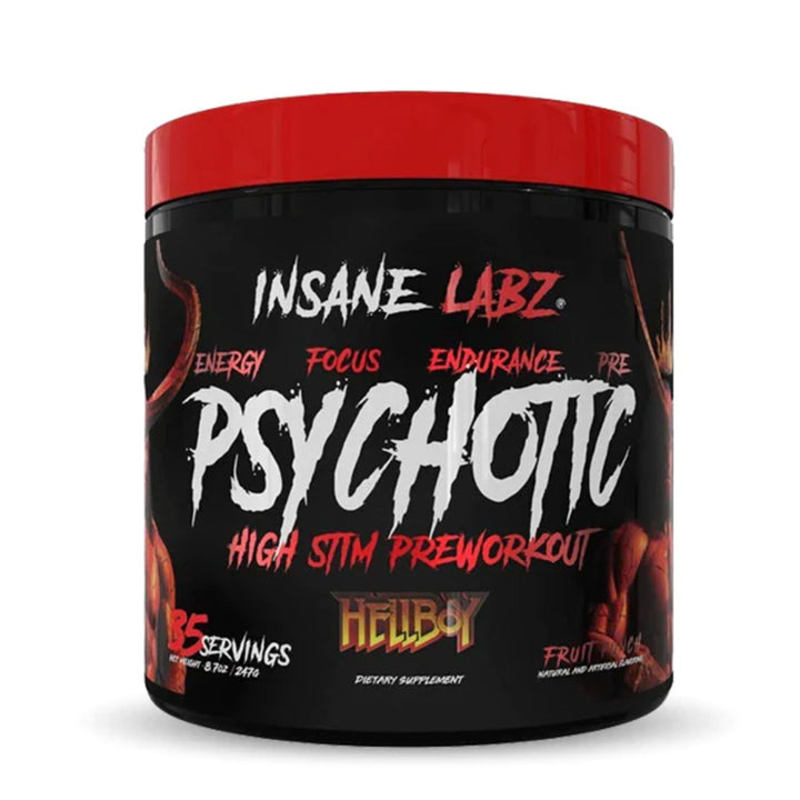 Pre-antrenament , Insane Labz Psychotic Hellboy 250g - gym-stack.ro