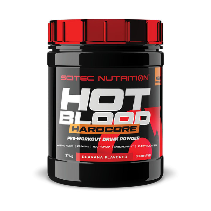 Pre-antrenament - Scitec Nutrition Hot Blood Hardcore 375g - gym-stack.ro