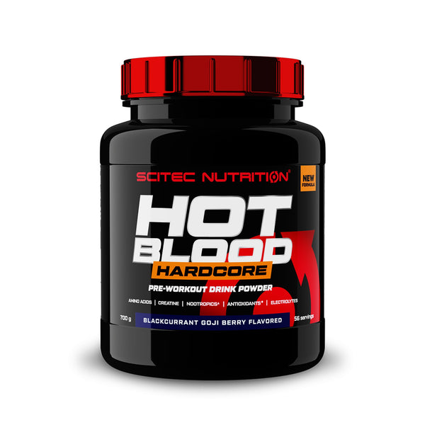 Pre-antrenament , Scitec Nutrition Hot Blood Hardcore 700g - gym-stack.ro