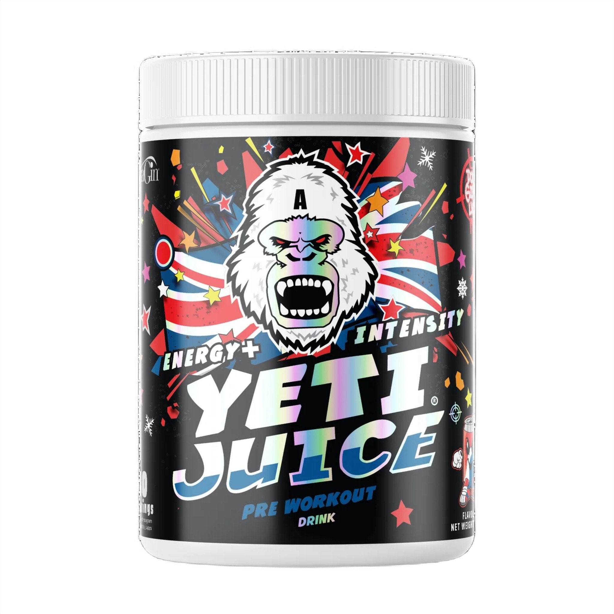 Pre-Workout, Gorilla Alpha, Yeti Juice, 480g