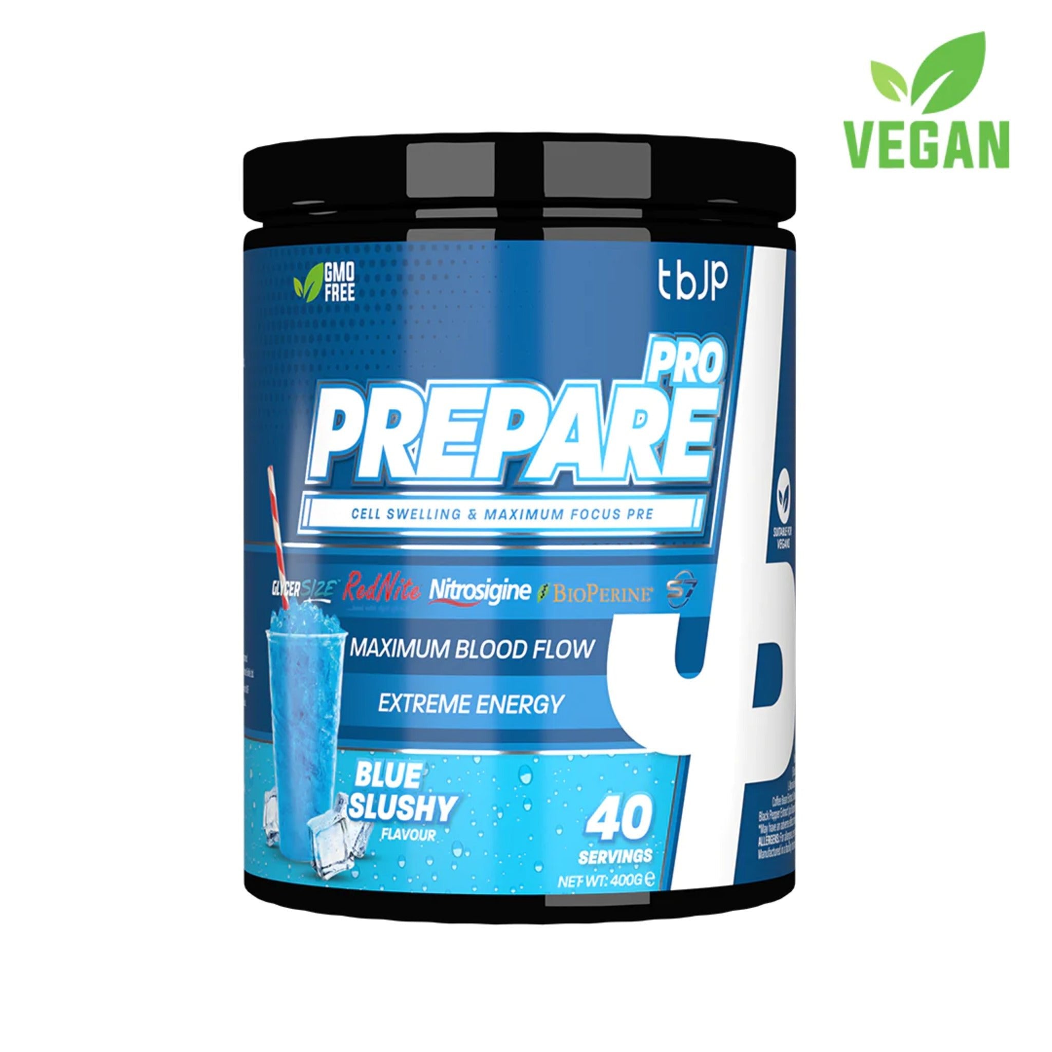 Black Friday - Reduceri Pre-Workout, Trained by JP, ProPrepare, tbJP, 400g Promotie