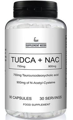 Protector hepatic , Supplement Needs Tudca + Nac 90caps - gym-stack.ro