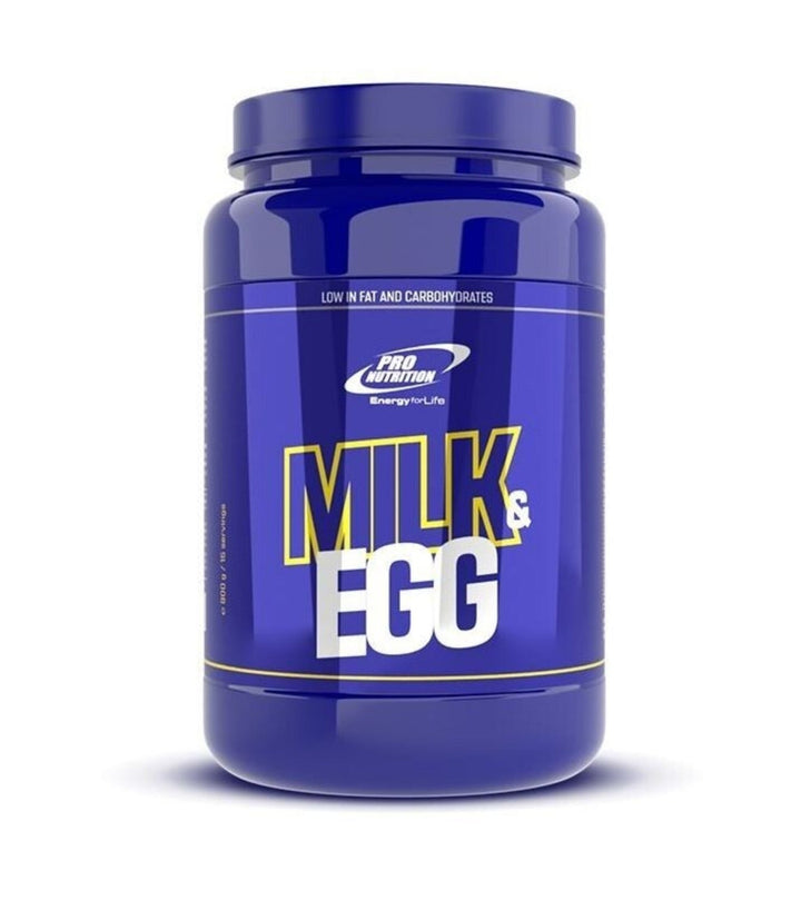 Proteina din lapte si albus de ou , Pro Nutrition Milk & Egg 900g - gym-stack.ro