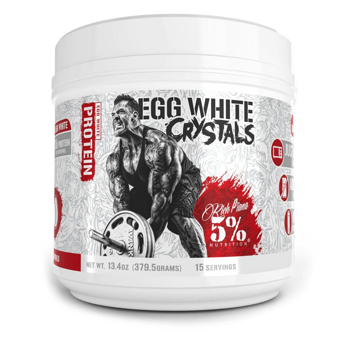 Proteina din ou, Rich Piana, Egg White Crystals, 379g - gym-stack.ro