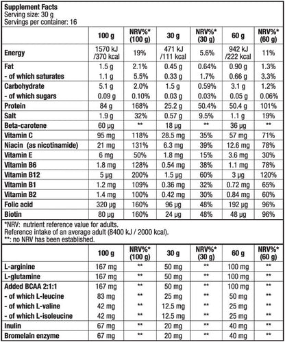 Proteina din vita , BiotechUSA Beef Protein 500g - gym-stack.ro