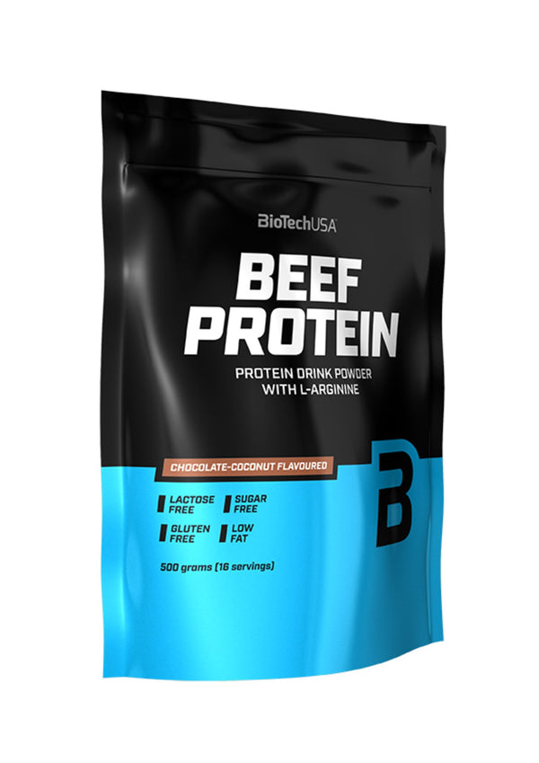 Proteina din vita , BiotechUSA Beef Protein 500g - gym-stack.ro